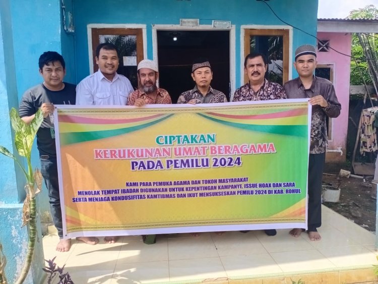 Wujudkan Pemilu yang Kondusif, Polda Riau Silaturahmi ke Kunto Darussalam 