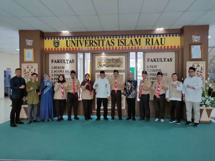 UIR dan Gerakan Pramuka Kwarda Provinsi Riau Bahas Penjajakan Kerjasama
