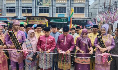 Bazar GPM Disketapang di Arena MTQ ke-55 Tingkat Pekanbaru Diapresiasi Pj Walikota 