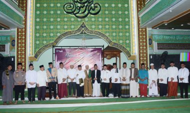 Bagus Santoso Safari Ramadan Perdana di Masjid Agung Istiqomah, Ini Pesan-pesannya