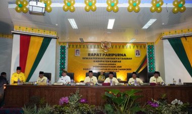Ketua DPRD Kampar Ajak Wujudkan Ekosistem Pembangunan yang Berkeadilan di Moment HUT Ke-73 Kabupaten Kampar