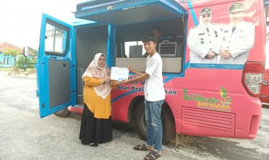 Molduk Disdukcapil Bengkalis Layani Masyarakat di Tiga Kecamatan