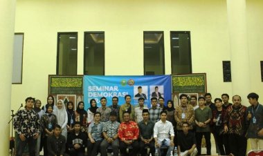 Hadirkan Ketua Bawaslu Riau, Ikatan Pelajar Riau Yogyakarta Gelar Seminar Demokrasi
