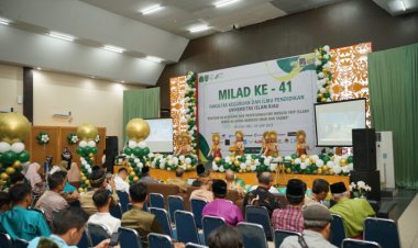 Usung Semangat Bersama Maju dan Mendunia, FKIP UIR Gelar Milad Ke-41