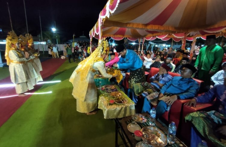 Dibuka Camat Bukit Batu, STQ X Tingkat Desa Pakning Asal Meriah
