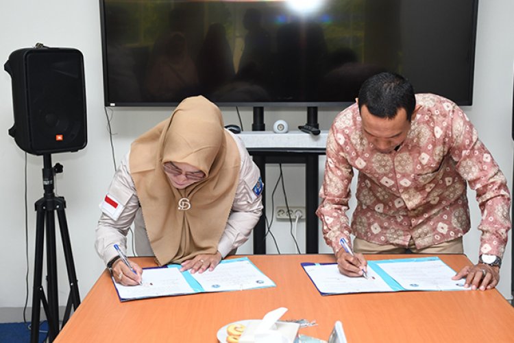 Politeknik Negeri Bengkalis Tandatangani MoU dengan SMK Negeri Perikanan Provinsi Riau