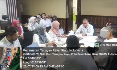 Kadis Ketapang Pekanbaru Pimpin Rapat Persiapan Penyusunan FSVA 2023