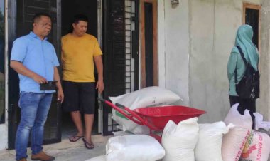 Disketapang Mulai Salurkan Program Cadangan Pangan kepada 6 KWT di Pekanbaru