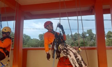 Kwarda Riau Kirim 1 Utusan Mengikuti Uji Kompetensi SAR Pekanbaru