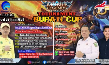 Turnamen Mobile Legend Bupati Rohil Cup 2023 Segera Digelar, Rebutan Hadiah Uang dan Piala