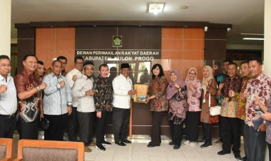 Pansus DPRD Bengkalis Pembentukan dan Susunan Perangkat Daerah Stuban ke DPRD Kabupaten Kulon Progo