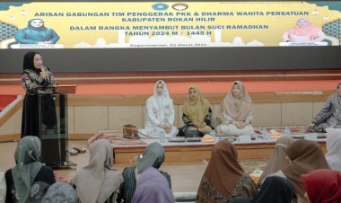 Sambut Ramadan, TP PKK dan DWP Rohil Gelar Silaturahmi