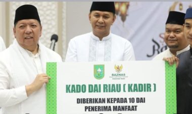 Wabup Rohul Indra Gunawan Terima Kunker dan Safari Ramadhan Pemprov Riau di Desa Ngaso