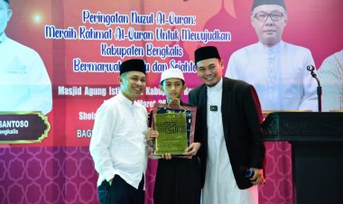 Peringatan Nuzul Quran, Wabup Bengkalis Bagus Ingatkan Masyarakat Amalkan Alquran