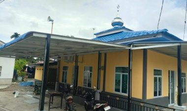 Musala Al Hidayah Diperbaiki Disperkimnah Bengkalis, Pengurus Berterimakasih Kepada Bupati Kasmarni