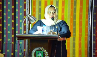 Berhasil Percepat Progress Kerja 2023, Disperkimnah Bengkalis Dapat Pujian Bupati di Hadapan Legislatif