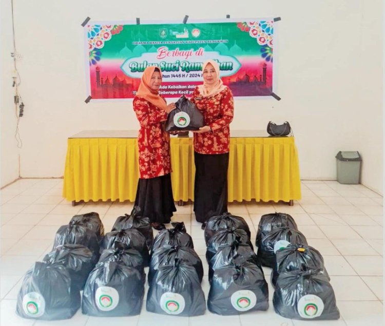 Bantuan Sembako DWP Kabupaten Bengkalis Menjangkau Seluruh Kecamatan 