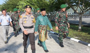 Ikuti Apel Gelar Pasukan Pilkada Serentak, Bagus Santoso Ajak Sukseskan Pilkada