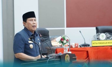 Bupati Rohul H Sukiman Sampaikan Ranperda Perubahan APBD Rokan Hulu 2024 Sebesar Rp2,1 Triliun