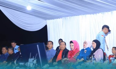 Ribuan Orang Hadiri Malam Puncak HUT Rohul ke-25, Pemkab Rohul Hadirkan Suzana dan Tri Suaka