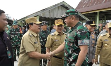 Penutupan TMMD, Bupati Rohul Ajak Masyarakat Tanamkan Jiwa Gotong Royong