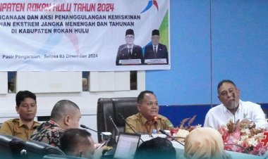 Pemkab Rohul Komitmen Turunkan Angka Kemiskinan