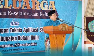 Bupati Rokan Hulu Luncurkan SIM PKK 2024, Permudah Kelolah Kegiatan