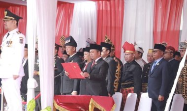 Hadiri Upacara Peringatan HUT RI ke-79, Sabarudi Ajak Pupuk Persatuan Bangun Pekanbaru
