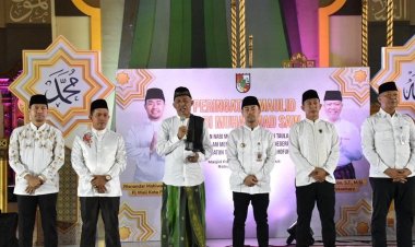 Pimpinan DPRD Pekanbaru Hadiri Peringatan Maulid Nabi Muhammad SAW 1446 Hijriah