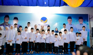 Hadiri Bukber dengan Keluarga Besar DPW Nasdem Riau, Bupati Bengkalis Kasmarni  Sinergitas