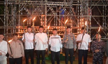 Festival Lampu Colok Bengkalis 2025 Meriah, Wabup Minta Gaungkan Lewat Medsos