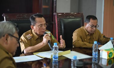 Bupati Rohil Pimpin Raker  dengan Seluruh  Pimpinan OPD, Bahas KLB Malaria hingga Banjir