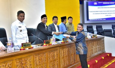 DPRD Kampar Rapat Paripurna LKPj 2024 Kepala Daerah, Berikut Pandangan Umum Fraksi