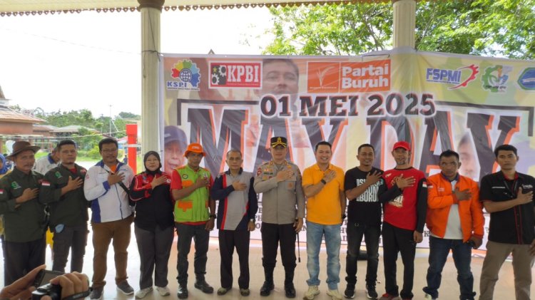 Peringati May Day, Pemkab Pelalawan Nyatakan Berada di Barisan Buruh