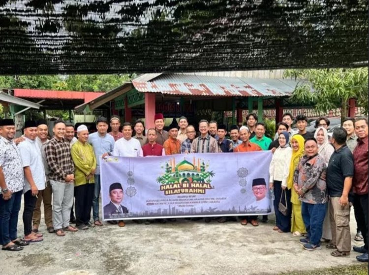 Ketua DPRD Kabupaten Kampar Hadiri Halal Bihalal IKA MKJ