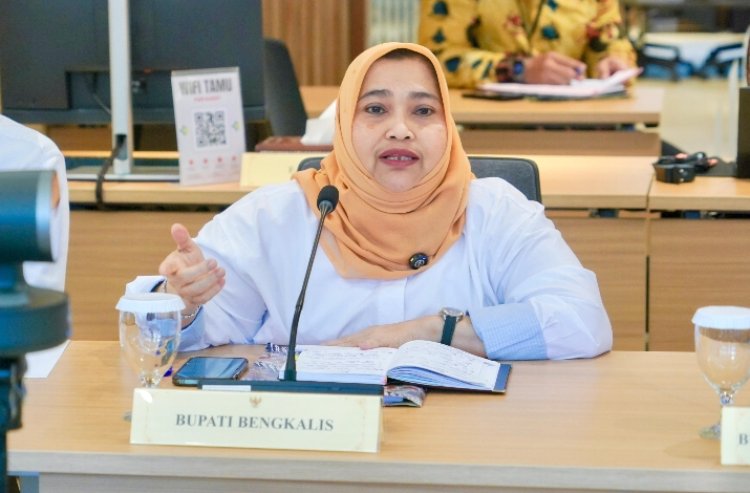 Kasmarni Sampaikan Rencana Pembangunan RSUD Pratama Bukit Batu ke Menteri Kesehatan 