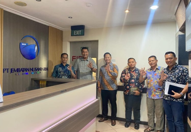 Dishub Bengkalis Berkunjung ke PT Jembatan Nusantara, Diskusikan Rencana Penambahan RoRo