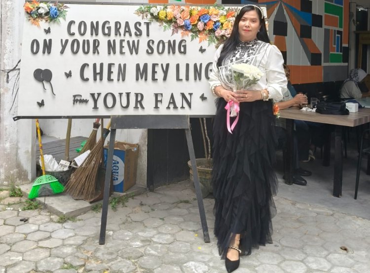 Chen Mey Ling Ciptakan Lima Lagu Baru, Jangan Tanya Lagi Sudah Tayang di Youtube
