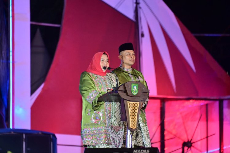 Langit Negeri Junjungan Bengkalis Gemerlap di Pembukaan MTQ ke-43 Provinsi Riau, Pesisir Qurani Penuh Pesona