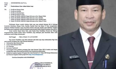 Pemkab Rohul Liburkan Siswa Gara-gara Kabut Asap