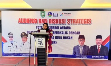 Gandeng PT BLJ (Perseroda) dan PHR, Pemkab Bengkalis Gelar Audiensi dan Diskusi Strategis