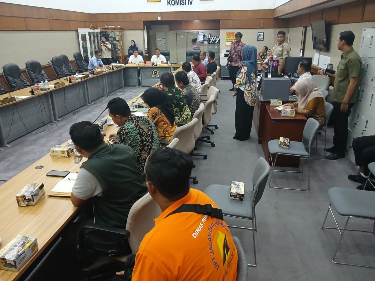 Komisi IV DPRD Riau Gelar RDP dengan LSM Suluh Kuansing Bahas Parit Gajah PT KTBM