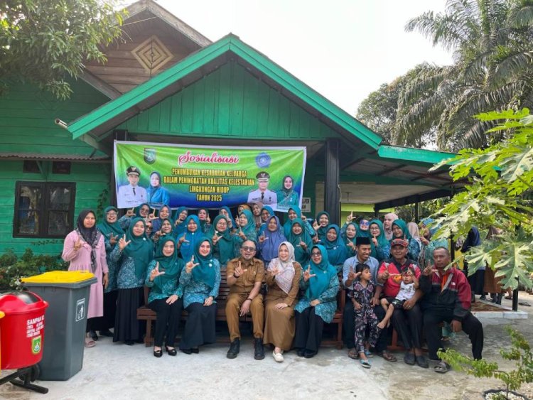 Bidang PSLB3 DLH Dumai Sosialisasikan Setiap Kelurahan di Dumai Wajib Miliki Bank Sampah 