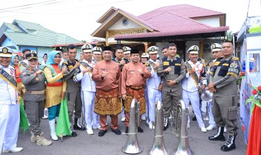 Rohul Tampil Memukau di Pawai Taaruf MTQ ke-43 Riau