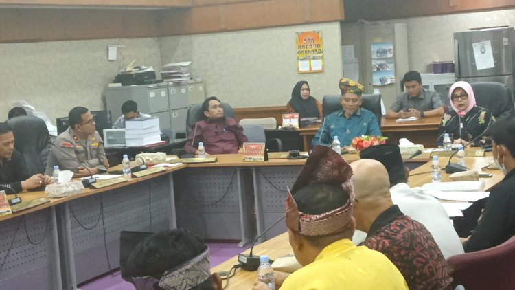 DPRD Riau Terima Aspirasi Masyarakat Batin Tenayan Raya