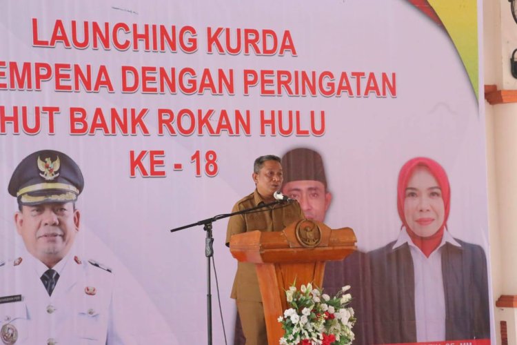 Bupati Rohul Launching KURDA ASA, Kado HUT ke-18 BPR Rokan Hulu untuk Pelaku UMKM