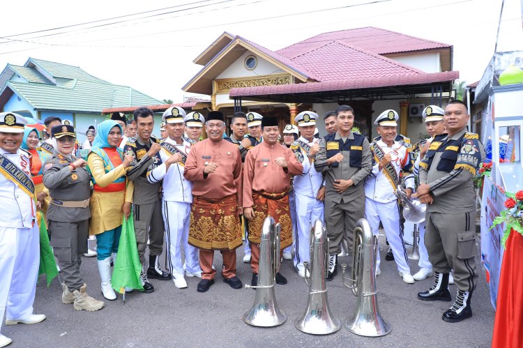 Rohul Tampil Memukau di Pawai Taaruf MTQ ke-43 Riau