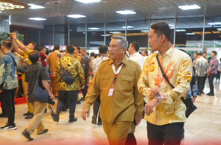 Bupati Rohul Hadiri Sarasehan Kebangsaan, Anton: Kami Siap Bumikan Pancasila di Tengah Masyakat