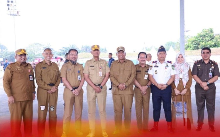 Ikuti Apel Karhutla Nasional Tahun 2025, Bupati Anton Minta Masyarakat Rohul Tidak Membakar Lahan