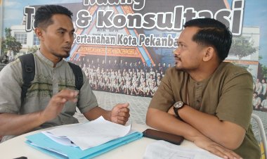 Diduga Lakukan Maladministrasi, ATR/BPN Pekanbaru Terancam Digugat ke Pengadilan Negeri